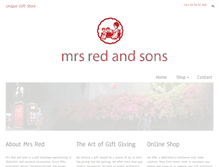 Tablet Screenshot of mrsred.com